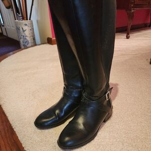 Black Women's Knee High Boots Size 9M